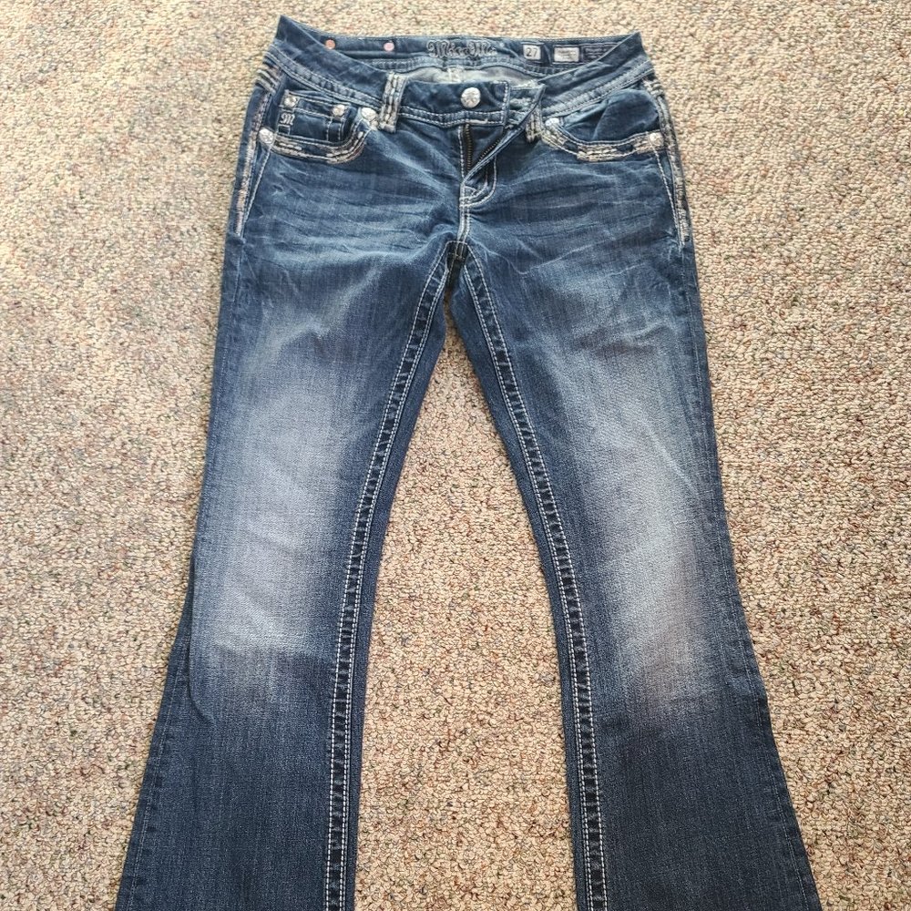 Miss me boot cut jeans size 27